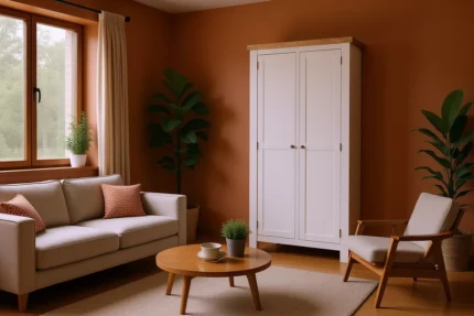 Doune 2 Door Wardrobe Taupe