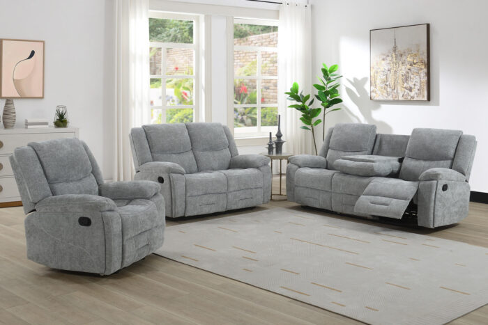 Weston 3 Seater Manual Recliner - The Furniture Centre Cork