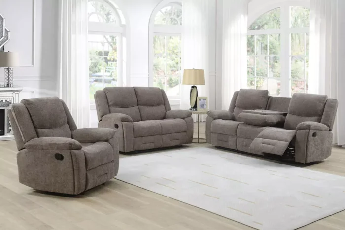Weston 3 Seater Manual Recliner - The Furniture Centre Cork