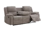 Weston 3 Seater Manual Recliner Mocha - Image 5
