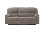 Weston 3 Seater Manual Recliner Mocha - Image 6
