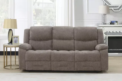 Weston 3 Seater Manual Recliner Mocha