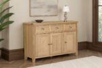 Marsden Large Sideboard Natural Oak - Image 2