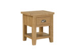 Marsden Lamp Table 1 Drawer Natural Oak