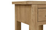Marsden Lamp Table 1 Drawer Natural Oak - Image 9