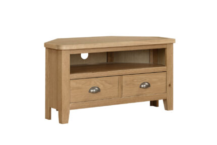 Marsden TV Unit Corner 900 Natural Oak