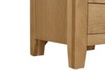 Marsden 3 Drawer Bedside Table Natural Oak - Image 9