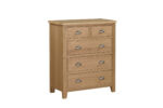Marsden 5 Drawer Tall Chest Natural Oak
