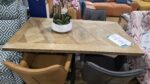 The Hugo Oak Veneer Table - Image 8