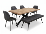 The Hugo Oak Veneer Table - Image 2