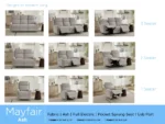 Mayfair Electric Reclining Suite - Image 17