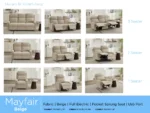Mayfair Electric Reclining Suite - Image 49