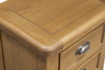 Dorchester Oak 3 Drawer Bedside Table - Image 6