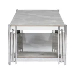 Belini Coffee Table Sintered Stone And Stainless Steel - Image 5