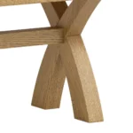 Dorchester 200cm Cross Leg Bench - Image 6