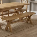 Dorchester 200cm Cross Leg Bench - Image 9