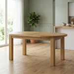 Dorchester Oak 160-200 Oval Extension Table - Image 4