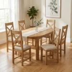 Dorchester Oak Dining Set - Image 2