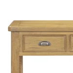 Dorchester Oak 2 Drawer Console - Image 9
