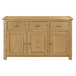 Dorchester Oak 3/4 Door Sideboard - Image 5
