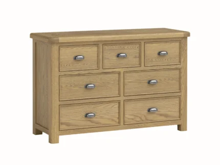 Dorchester Oak 3 Over 4 Chest