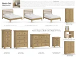 Dorchester Oak Low End Bed - Image 3