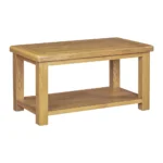Dorchester Oak Coffee Table with shelf - Image 5