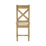 Dorchester Oak Cordoba Cross Back Chair - Image 6