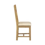 Dorchester Oak Cordoba Cross Back Chair - Image 11
