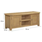 Dorchester Oak TV Unit - Image 9