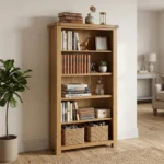 Dorchester Oak Bookcase
