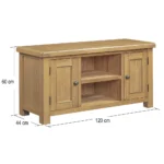 Dorchester Oak TV Unit - Image 27