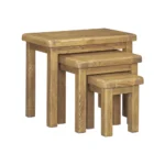 Dorchester Oak Nest of Tables - Image 4
