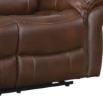 Farnham Leather Air Electric Reclining Suite - Image 3