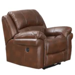 Farnham Leather Air Electric Reclining Suite - Image 40