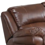 Farnham Leather Air Electric Reclining Suite - Image 52