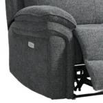 Harrow Fabric Electric Reclining Suite - Image 8