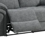 Harrow Fabric Electric Reclining Suite - Image 9