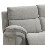 Harrow Fabric Electric Reclining Suite - Image 19