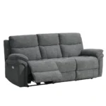 Harrow Fabric Electric Reclining Suite - Image 30