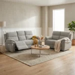 Harrow Fabric Electric Reclining Suite - Image 87