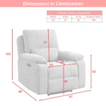 Knightsbridge Electric Reclining Suite - Image 65