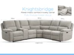 Knightsbridge Electric Reclining Suite - Image 124