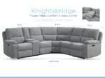 Knightsbridge Electric Reclining Suite - Image 135