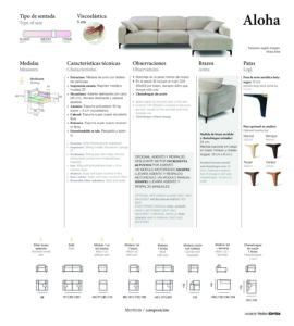 Aloha - Spanish Made Sliding Sofa - Custom Range - Image 20